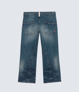 AMISH SUPPLIES TWIST SLUB JEAN EN DENIM POUR HOMMES COUPE LOOSE - Shoelosophy