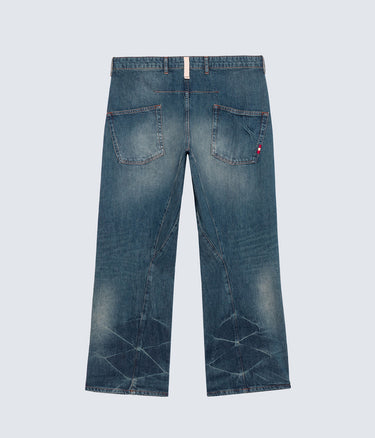 AMISH SUPPLIES TWIST SLUB JEAN EN DENIM POUR HOMMES COUPE LOOSE - Shoelosophy