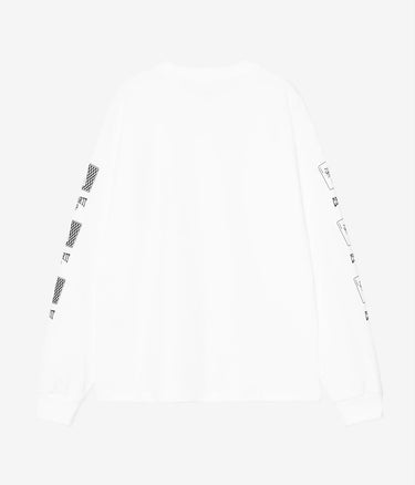CARHARTT WIP 여성 카드 놀이 티셔츠 I036917 흰색 긴팔 - Shoelosophy