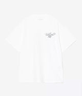 CARHARTT WIP WOMENS JULIA KLENOVSKY T-SHIRT I036918 WHITE - Shoelosophy