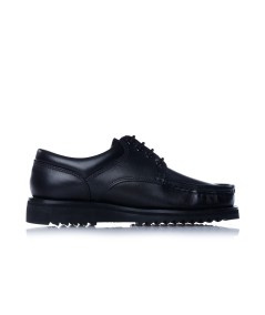 PARABOOT THIERS NOIR LISSE AMERICA MADE IN SPAIN