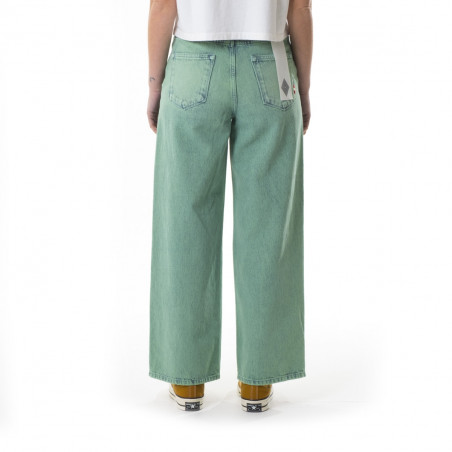 AMISH LINDA OVERDYE MENTA JEANS MADE IN ITALY