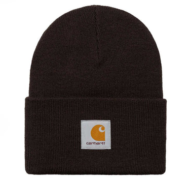 CARHARTT WIP ACRYLIC WATCH HAT I020222 DARK UMBER