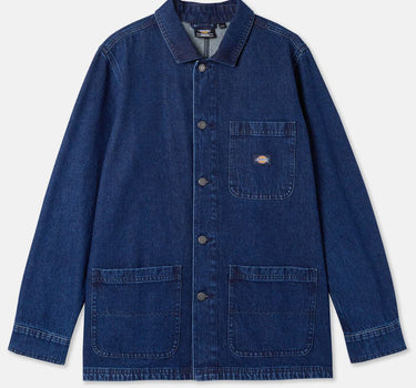 Dickies Denim Chore Coat Work Jacket Indigo Denim