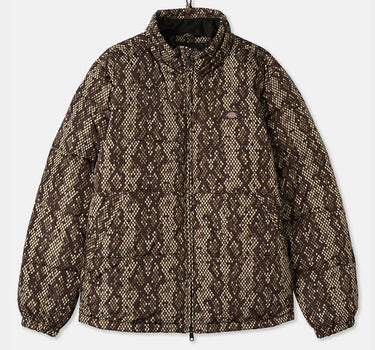 DICKIES CAMDEN PUFFER JACKET KHAKI PIUMINO UOMO