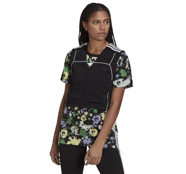 ADIDAS WOMEN GIACCA VEST REVERSIBILE H15791 FLORAL UTILITY