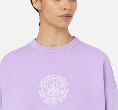 DICKIES WOMENS BEAVERTOWN SWEATSHIRT LILAC