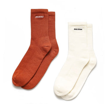 DICKIES NEW CARLYSS SOCKS ECRU WHITE CALZINI UNISEX