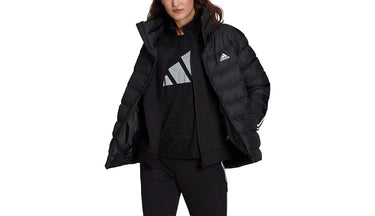 ADIDAS FEMME GT1710 ITAVIC 3-STRIPES VESTE NOIRE MOYENNE