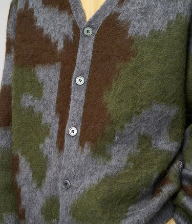 GRAMICCI MOHAIR CARDIGAN G5FU-J025 JUNGLE DIGI CAMO