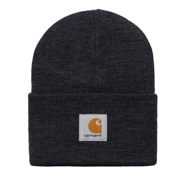 CARHARTT WIP ACRYLIC WATCH HAT I020175 BLACK HEATHER