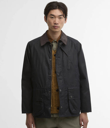 BARBOUR HERITAGE+ MODIFIED BEAUFORT SPECTATOR MWX2543NY72 NAVY WAXED