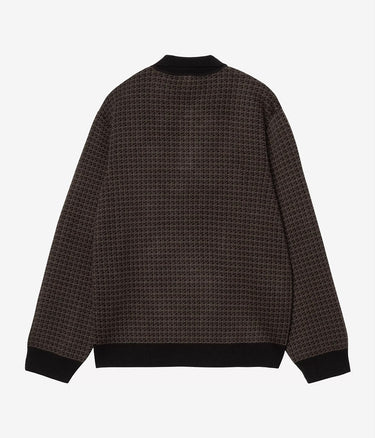 CARHARTT WIP LOWIS POLO I035395 HOUNDSTOOTH VITOLA