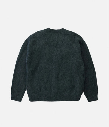 GRAMICCI MOHAIR CARDIGAN G5FU-J025 CHARCOAL UNISEX