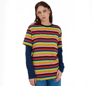 The Ragged Priest Hangout Tee Striped