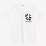 CARHARTT WIP COMPY T-SHIRT I036218 BLANC - Shoelosophy