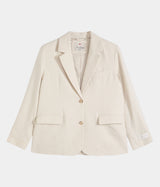 LEVI'S WOMAN STELLA RELAXED BLAZER 005AX-0002 HERRINGBONE PEYOTE - Shoelosophy