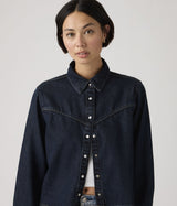 LEVI'S FEMME LOGAN TENCEL SHACKET 005DW-0000 TENCEL DARK NIGHTS - Shoelosophy