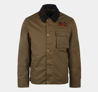 Barbour International Steve McQueen Workers Wax Jacket Sand