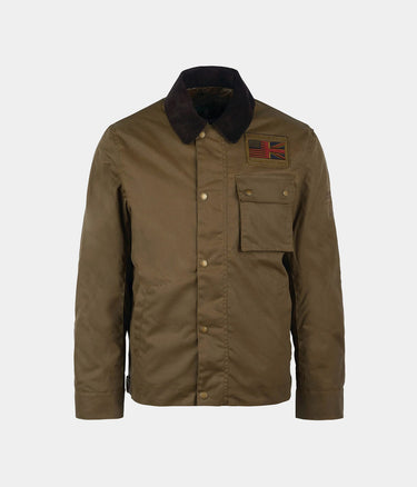 BARBOUR INTERNATIONAL STEVE McQUEEN WORKERS WAX JACKET SAND