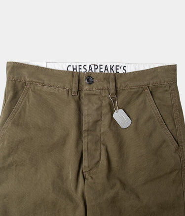CHESAPEAKE'S WORK PANT CANVAS LAFONT ARMY GREEN