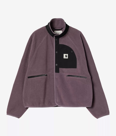 CARHARTT WIP WOMENS FLYNN FLEECE JACKET I035460 PHLOX