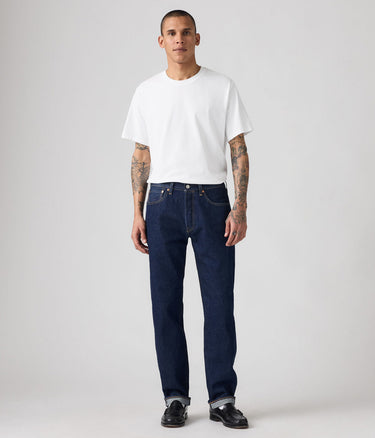 LEVI'S 501 ORIGINAL SELVEDGE DENIM 00501-3683 BLUE RINSED