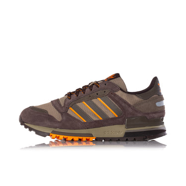 ADIDAS ORIGINALS ZX 600 JR8740 DARK BROWN ORBIT GREEN