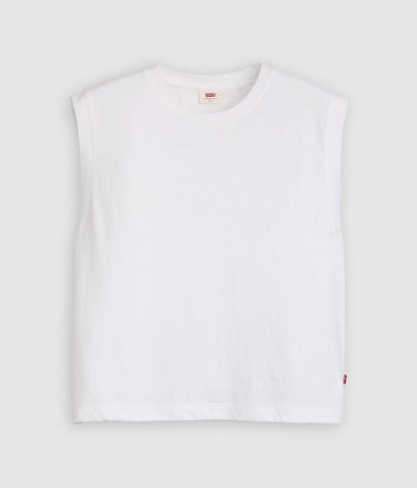 LEVI'S WOMAN BOXY TANK A8794-0020 ANTHRACITE NIGHT CANOTTA DONNA - Shoelosophy