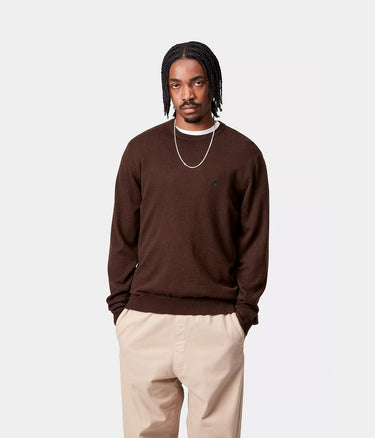 CARHARTT WIP MADISON SWEATER I030841 PALISANDER
