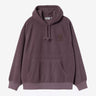CARHARTT WIP HOODED HELIX SWEATSHIRT I035598 PHLOX PALISANDER - Shoelosophy