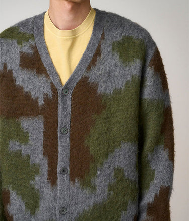 GRAMICCI MOHAIR CARDIGAN G5FU-J025 JUNGLE DIGI CAMO