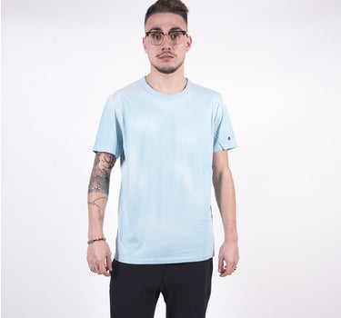 CHAMPION REVERSE WEAVE T-SHIRT DYED 210251 2409 LIGHT BLUE