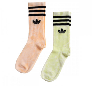 Adidas Tie Dye SOCKS HA4676 ACID Orange 2 pairs sponge socks