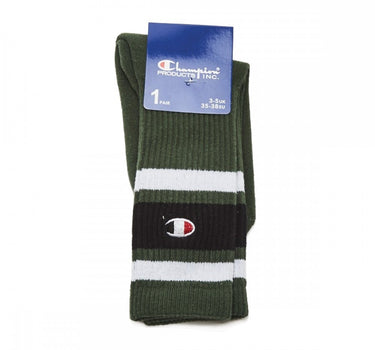 Champion Crew SOCKS 804393 GS536 Green Black White