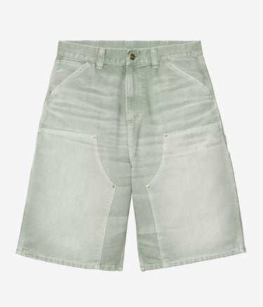 CARHARTT WIP OG DOUBLE KNEE SHORT I036870 SHADY GREEN DESTROY WASH