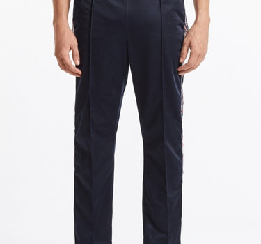 Champion Pantalon de piste de tissage inversé 211855 B501 Navy