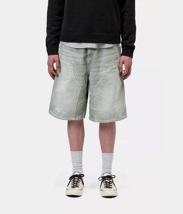 CARHARTT WIP OG DOUBLE KNEE SHORT I036870 SHADY GREEN DESTROY WASH