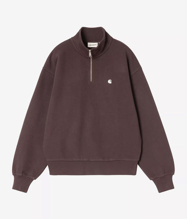 CARHARTT WIP WOMENS CASEY HIGH NECK SWEATSHIRT I037148 PALISANDER