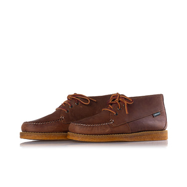 SEBAGO CAMPSIDES DAKOTA 731228W BROWN TAN WAXED NUBUCK