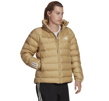 ADIDAS WOMEN GQ2344 GIACCA ITAVIC 3-STRIPES MIDWEIGHT BEIGE