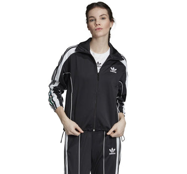 ADIDAS TRACK TOP FLORAL ED4780 DONNA BLACK