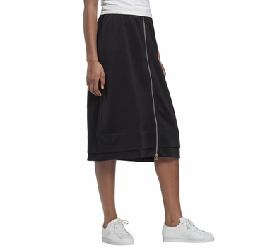 ADIDAS WOMEN ZIP SKIRT FU3837 BLACK