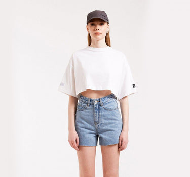 DR DENIM 2211117 FREYA TEE WHITE