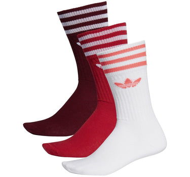 Adidas Solid Crew Socks Ed9360 Multicolor 3 Paia