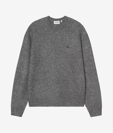 CARHARTT WIP CURTIS SWEATER I035394 TANGLED GRAPHITE