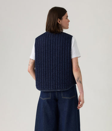 LEVI'S WOMENS LOTTIE LINER VEST 003G3-0000 SHADED VIEW