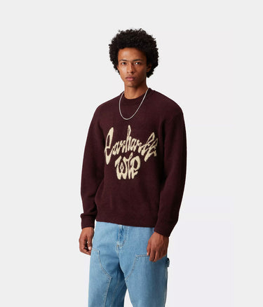 CARHARTT WIP CHEDDA SWEATER I035593 RONDO AIR YELLOW