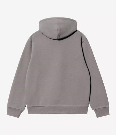 CARHARTT WIP CARHARTT HOODED SWEATSHIRT I030547 SHADY GREY DARK NAVY