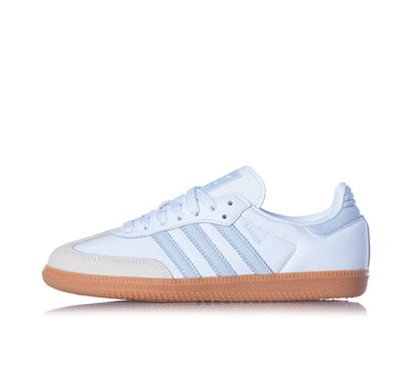 ADIDAS WOMENS SAMBA OG IE0877 WHITE HALO BLUE